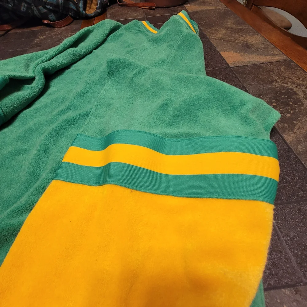 NIKE MLB Vtg 90's Cooperstown Collection Oakland Athletics Fleece Men L Baseball